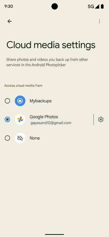 Android kullanıcıları artık Google Foto medyalarına yerel fotoğraf seçiciden erişebilecek