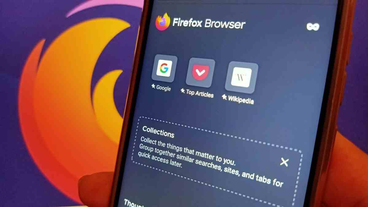 Android'de Mozilla Firefox