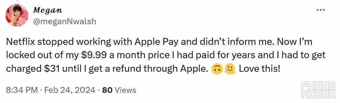 Netflix, büyükbabası olan abonelerine artık hizmetlerinin bedelini Apple üzerinden ödeyemeyeceklerini söylemeye başladı - Netflix, büyükbabası olan abonelerini Apple'a ödeme yapmayı bırakmaya zorlamaya başladı