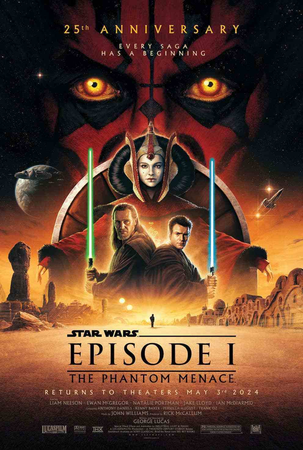 Phantom Menace, Sinemalara Dönüşle 25. Yılını Kutluyor başlıklı makale için resim