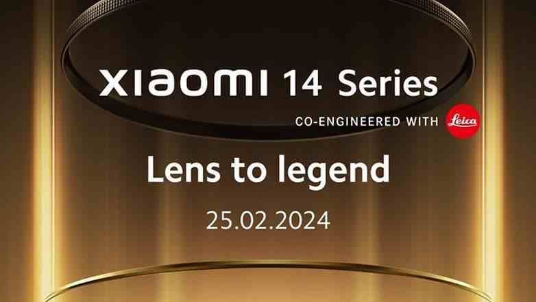 Xiaomi 14 serisi lansman etkinliği için teaser