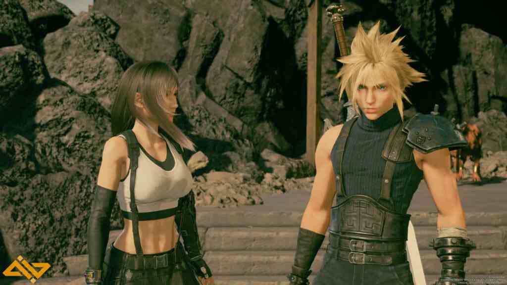 Tifa ve Cloud 2 - Final Fantasy VII Yeniden Doğuş Tifa Romance