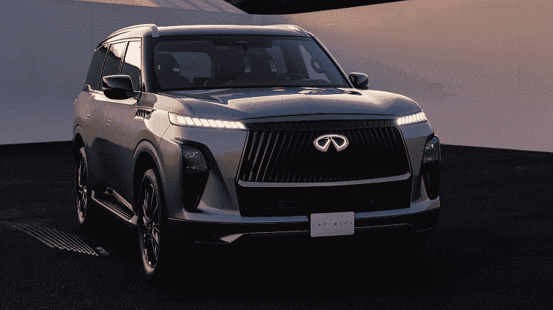 Infiniti QX80 2025 çerçeve SUV tanıtıldı: yeni bir motor ve sekiz USB-C konektörü aldı