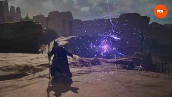 Thundermine Dragon'un Dogma 2 Sihirbazı becerisi bir elektrik mayını konuşlandırır.