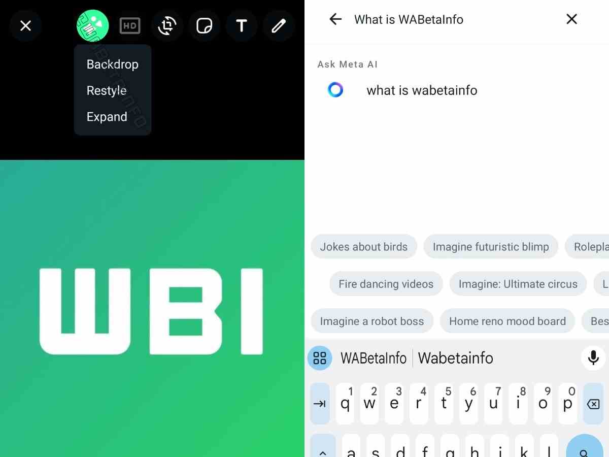 whatsapp yeni yapay zeka özellikleri wabetainfo whatsapp ai