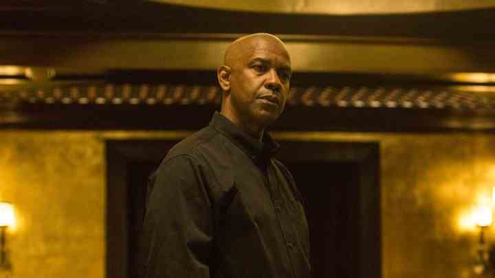 The Equalizer'da Denzel Washington.