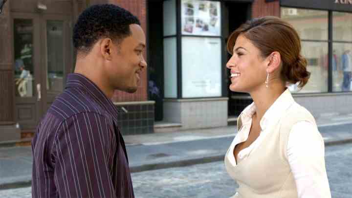 Will Smith ve Eva Mendes, Hitch'te.