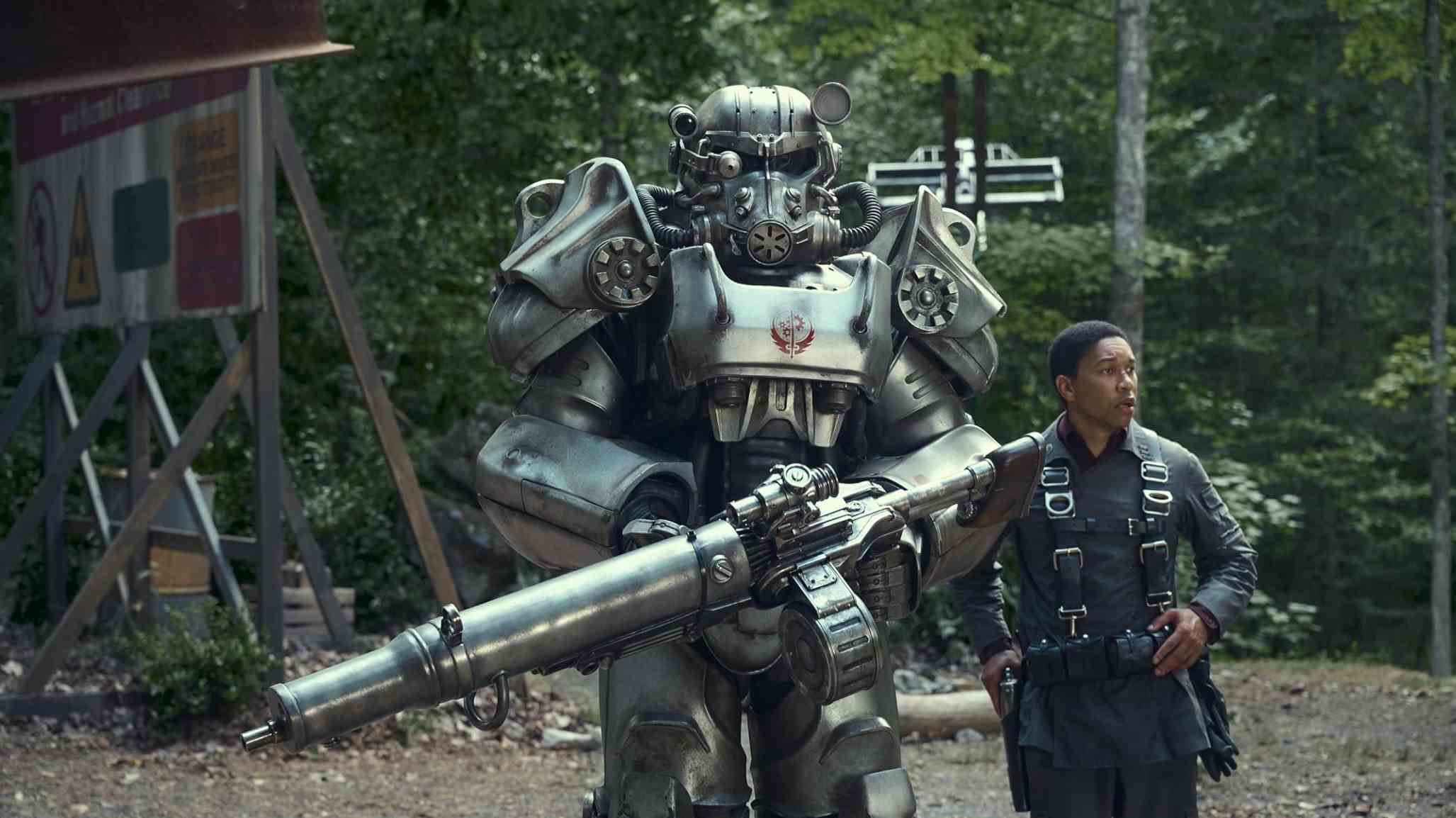 Fallout TV dizisi Maximus ve Brotherhood Knight