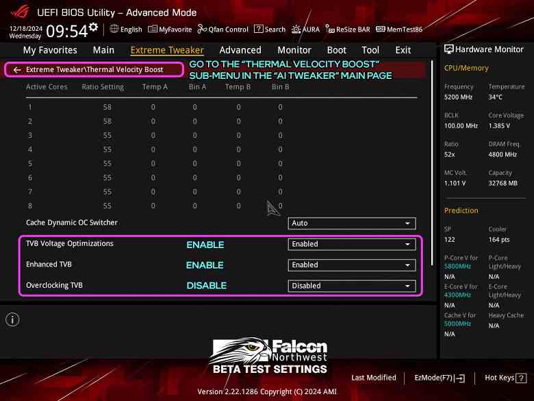 Intel Core 13 ve Core 14 işlemcili sistemlerdeki oyunların çökmesi nihayet duracak mı?  Asus oyuncular için önemli bir BIOS güncellemesi hazırladı