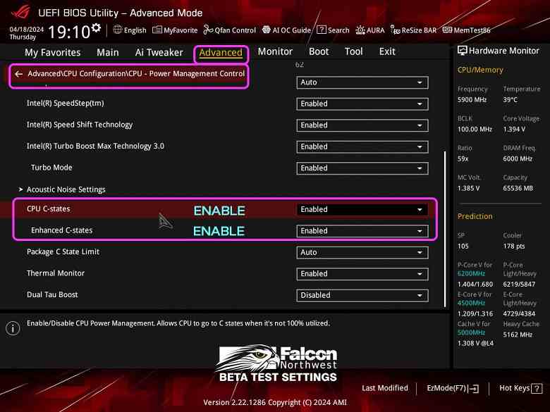 Intel Core 13 ve Core 14 işlemcili sistemlerdeki oyunların çökmesi nihayet duracak mı?  Asus oyuncular için önemli bir BIOS güncellemesi hazırladı