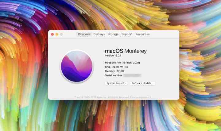 Mac OS'ta sisteme genel bakış bilgileri.