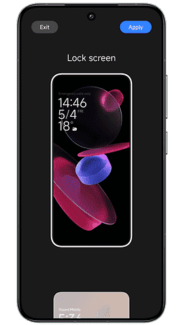Xiaomi HyperOS'in ekran görüntüleri