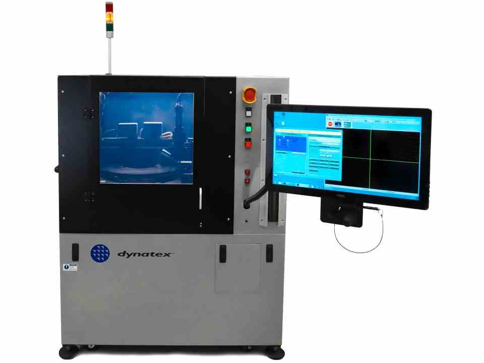 DTX 150 Scribe ve Break kuru dilimleme gofret makinesinin basın kiti görüntüsü.