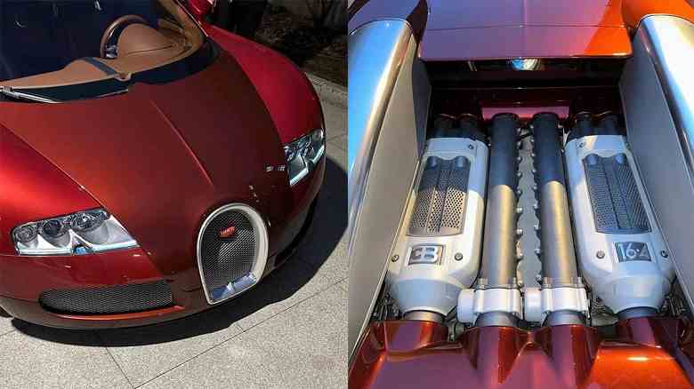 Bugatti Veyron Rusya'da satılıyor.  Araba zaten Moskova'da