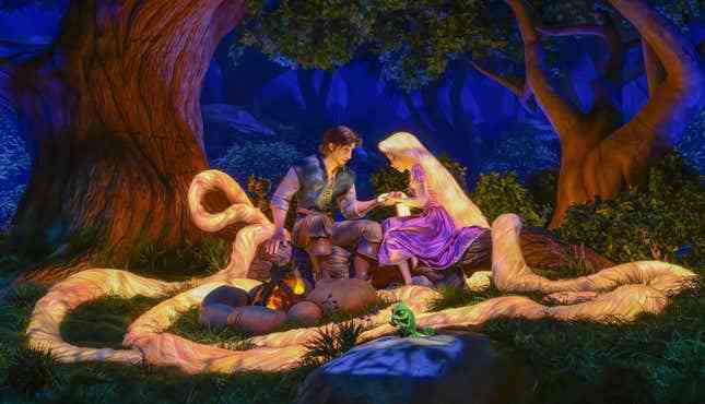 Tokyo Disney Fantasy Springs'te Rapunzel'in Fener Festivali