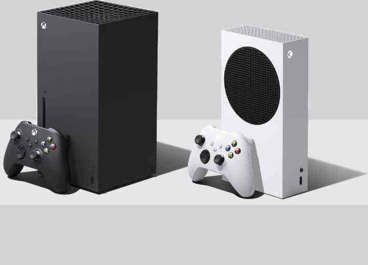 Microsoft Xbox Series X ve Series S oyun konsolları.