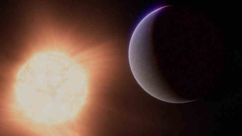 Süper Dünya Dış Gezegeni 55 Cancri e