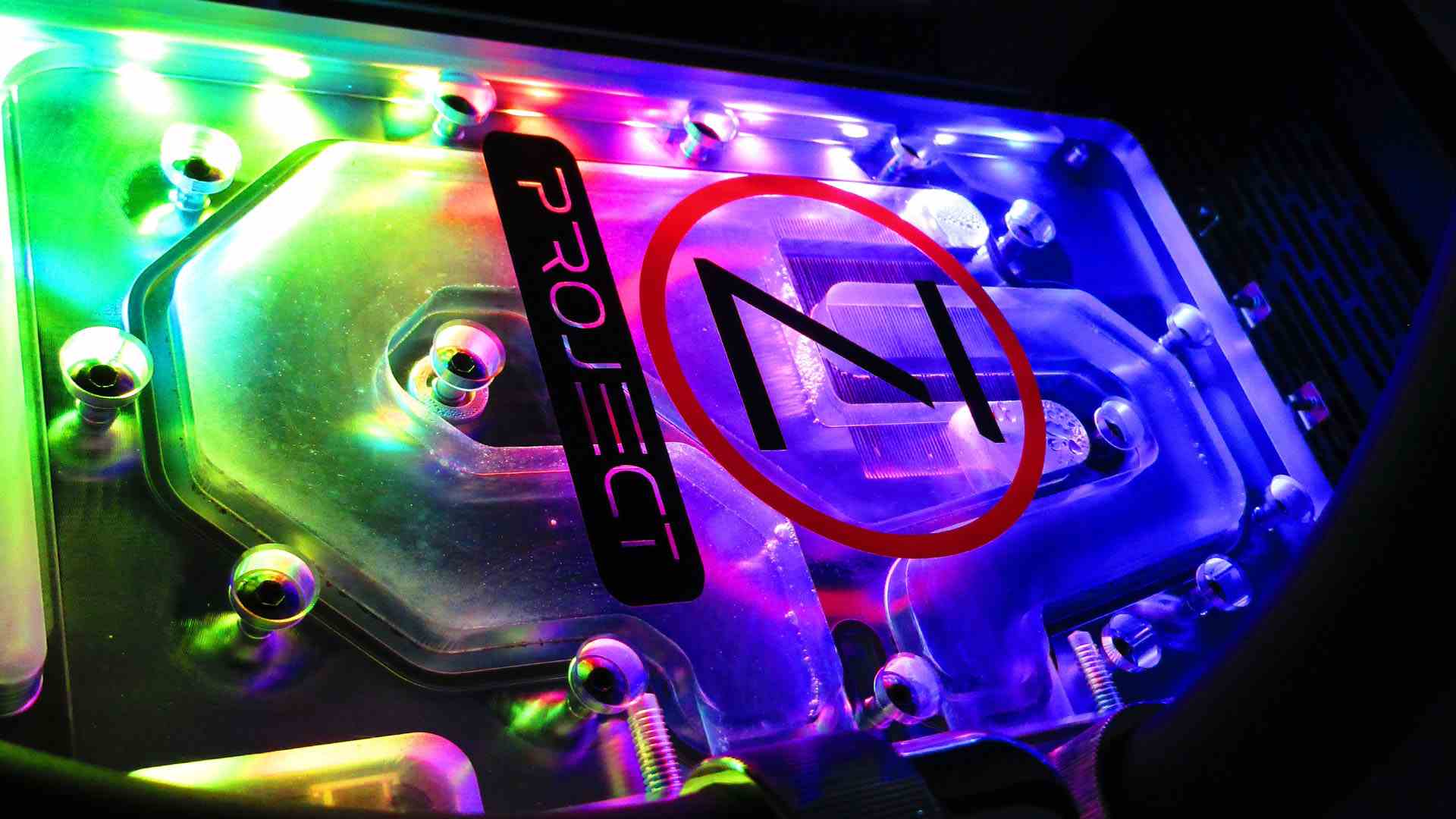 Vega 64 için RGB su bloğu