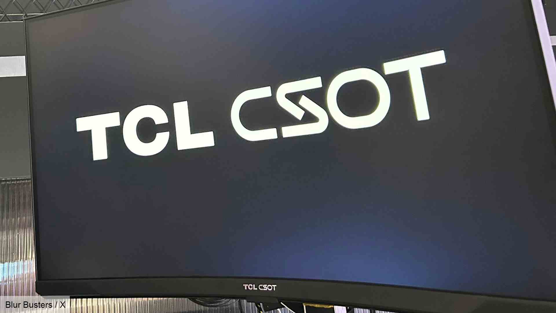 SID Display Week 2024'te TCL CSOT 1.000 Hz oyun monitörü - fotoğraf: Blur Busters