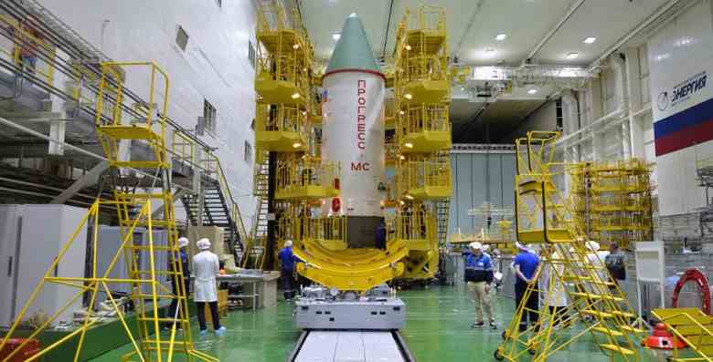 Progress MS-27 kargo gemisinin fırlatma öncesi hazırlıkları sona eriyor