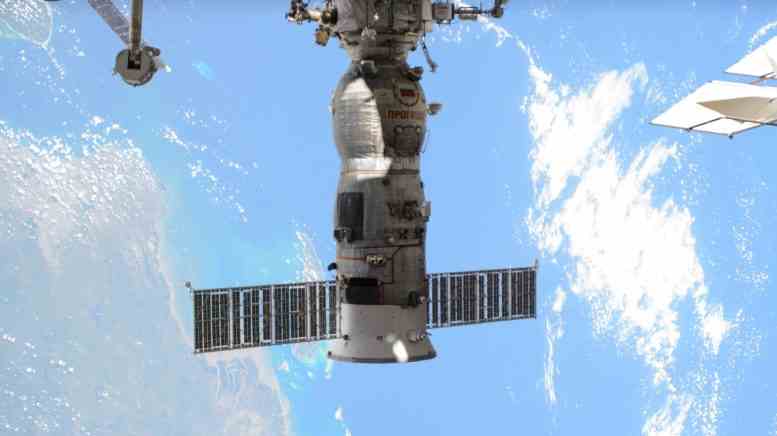 Progress 86 Kargo Gemisi Uluslararası Uzay İstasyonundan Ayrılmaya Hazırlanıyor