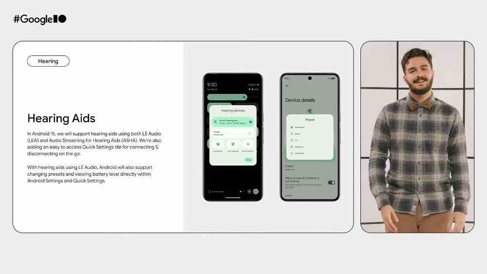 Android 15, İşitme Cihazları için daha iyi destek sunacak