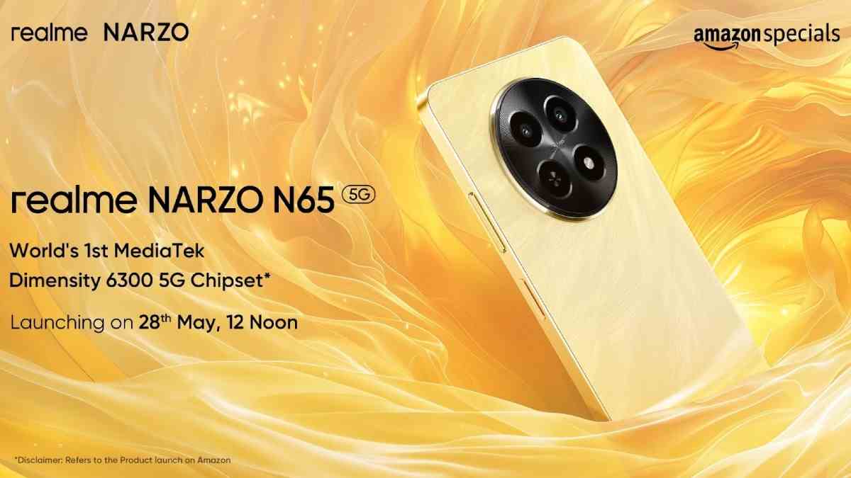 realme narzo n65 5g realme satır içi Realme Narzo N65 5G