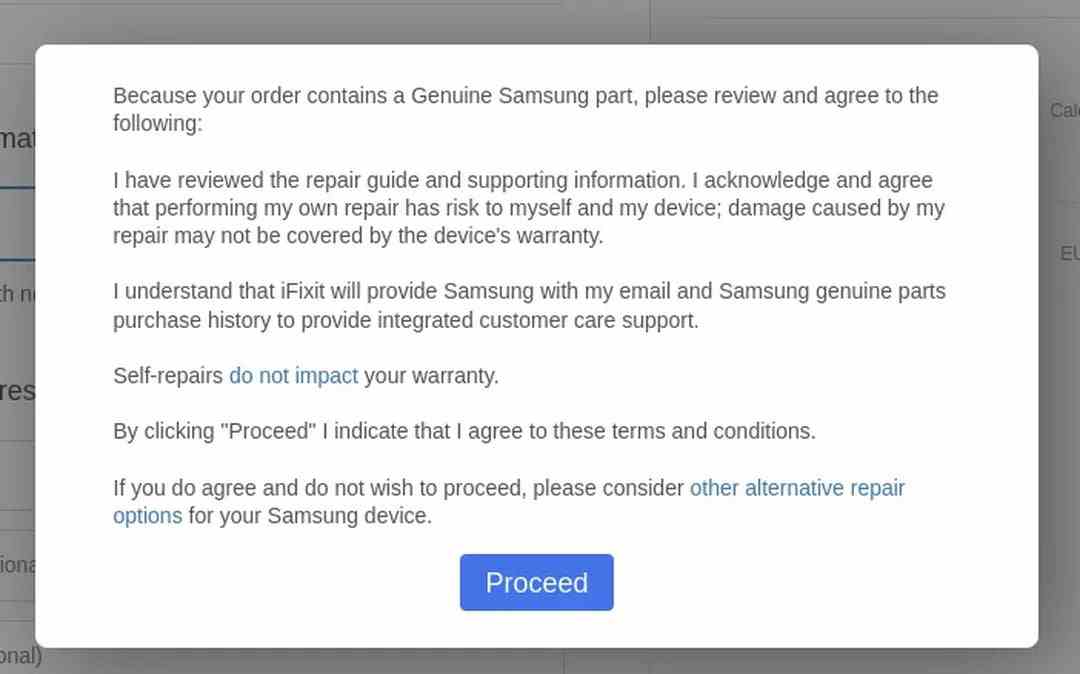 Samsung, onarım uygulamaları ve onarım hakkı yasaları açısından inceleme altında