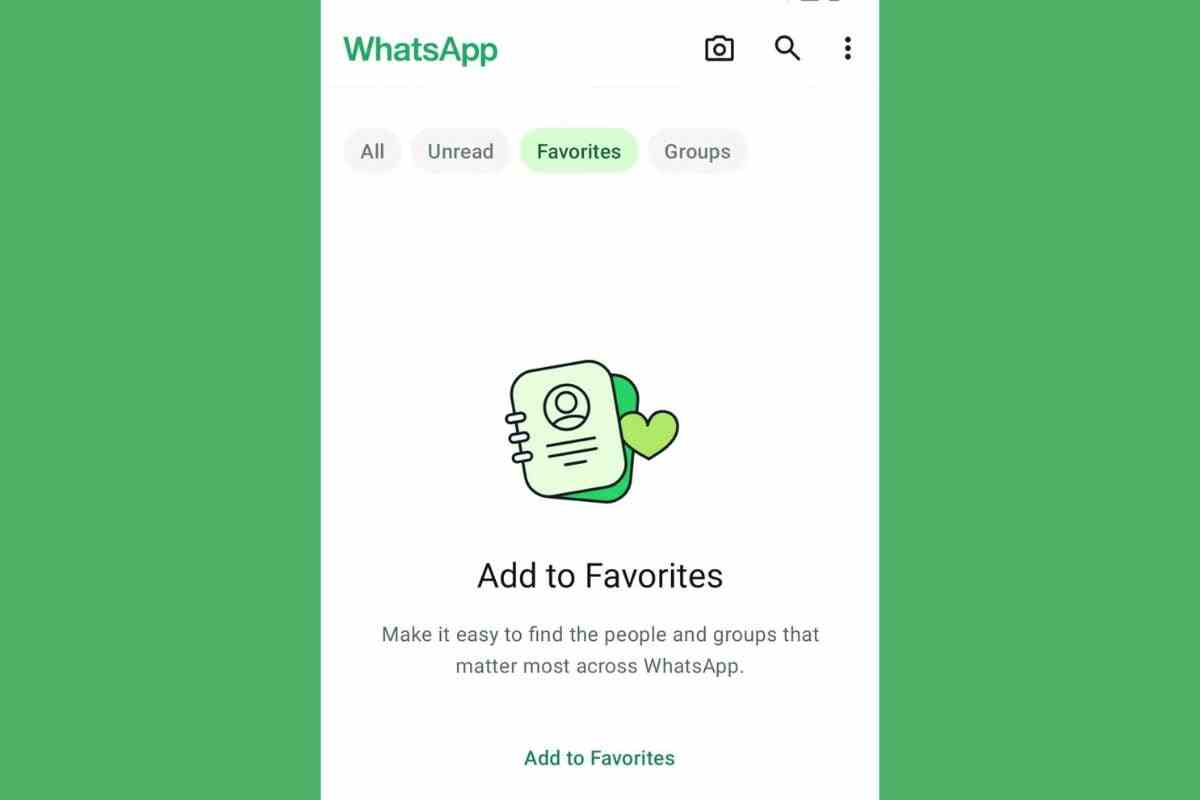 whatsapp favoriler filtresi WhatsApp favoriler filtresi